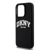 DKNY DKHMP14LSNYACH iPhone 14 Pro6.1 czarny/black hardcase Liquid Silicone White Printed Logo MagSafe